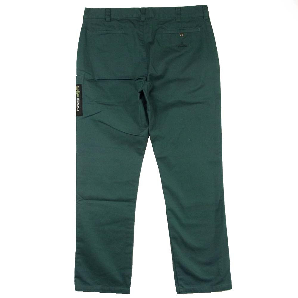 UNDERCOVER アンダーカバー 18SS SPU4502 Supreme シュプリーム Public Enemy work pants パブリックエネミー ワーク パンツ グリーン系 XL【新古品】【未使用】【中古】
