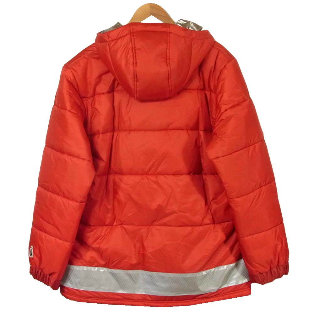 UNDERCOVER アンダーカバー 18AW UCV4204 ハーフジップ アノラック 中綿 ジャケット レッド系 4【新古品】【未使用】【中古】