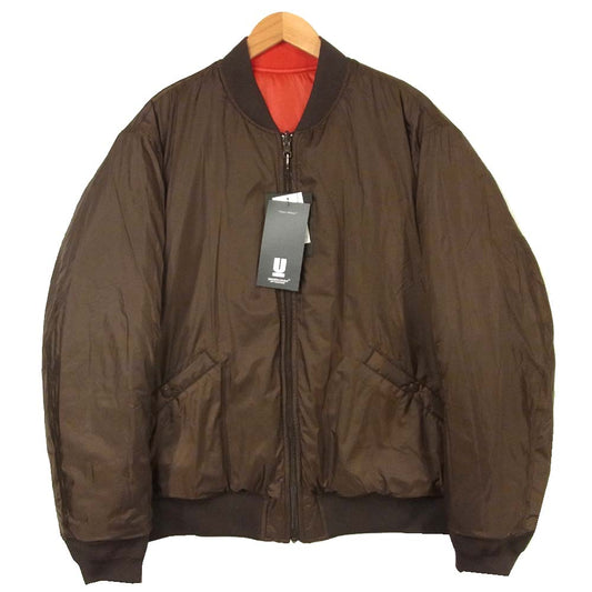 UNDERCOVER アンダーカバー 19AW UCX4208 リバーシブル MA-1 時計仕掛けのオレンジ CLOCKWORK ORANGE ブラウン系 レッド系 4【新古品】【未使用】【中古】