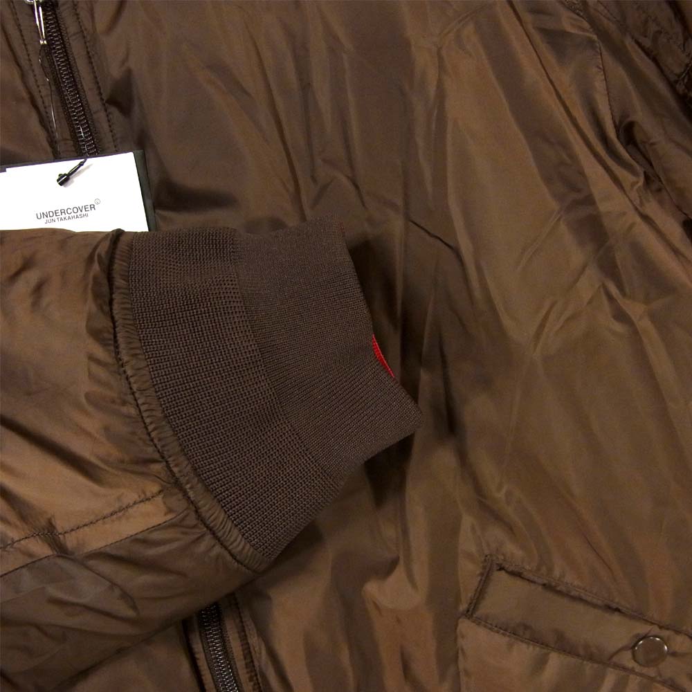 UNDERCOVER アンダーカバー 19AW UCX4208 リバーシブル MA-1 時計仕掛けのオレンジ CLOCKWORK ORANGE ブラウン系 レッド系 4【新古品】【未使用】【中古】