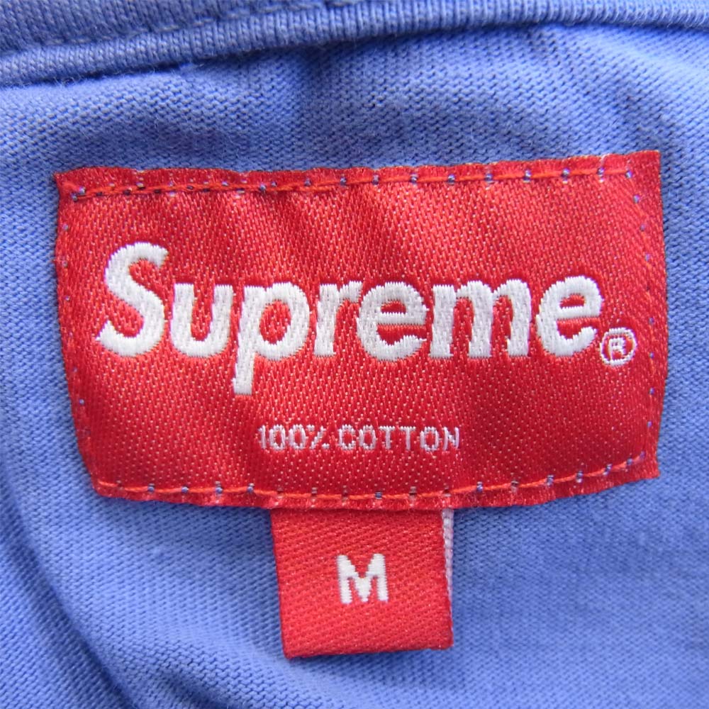 Supreme シュプリーム 19AW Trademark L/S Top トレードマーク ロンT Tシャツ パープル系 M【美品】【中古】