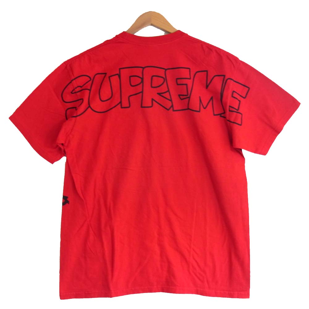 Supreme シュプリーム 20AW Smurfs Tee スマーフ Tシャツ レッド系 M【新古品】【未使用】【中古】
