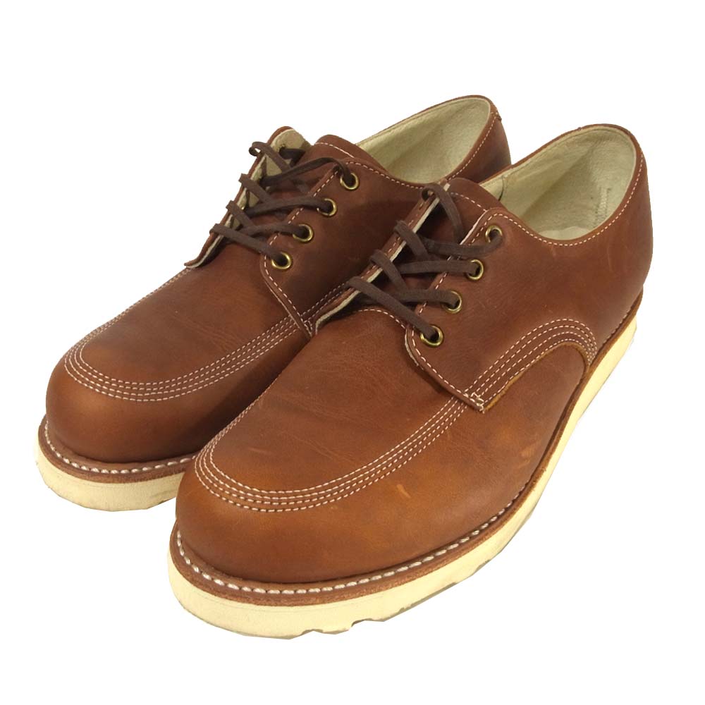 ソログッド 31603 BEAMS ビームス オックスフォード モックトゥ ブーツ USA製 ブラウン系 9.5D【中古】
