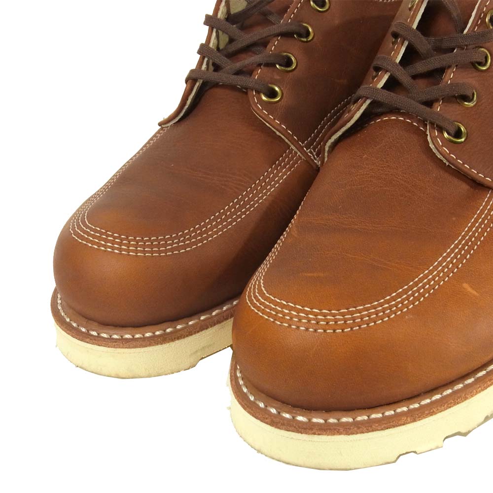 ソログッド 31603 BEAMS ビームス オックスフォード モックトゥ ブーツ USA製 ブラウン系 9.5D【中古】