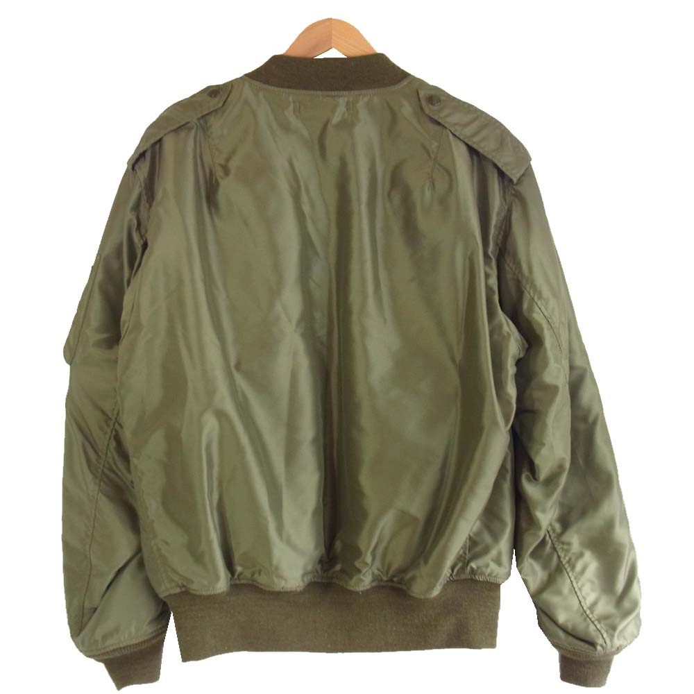 The REAL McCOY'S ザリアルマッコイズ TYPE L-2 335th FIGHTER SQDN フライトジャケット カーキ系 44【美品】【中古】