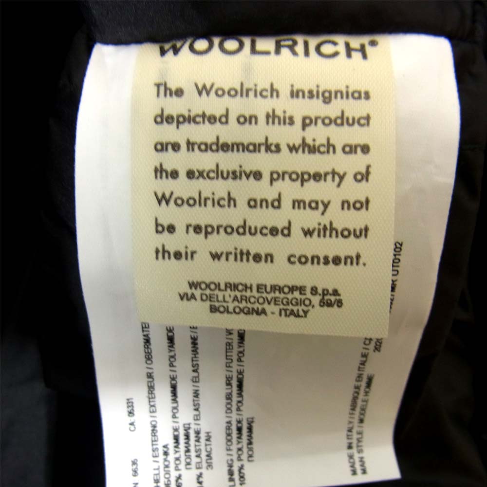 WOOLRICH ウールリッチ TECH STRETCH ARCTIC PARKA テックストレッチ アークティック パーカ ブラック系 M【新古品】【未使用】【中古】