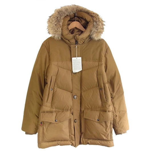 WOOLRICH ウールリッチ WOOLRICH LOGO ARCTIC PARKA DF ロゴ アークティック パーカ ブラウン系 M【新古品】【未使用】【中古】