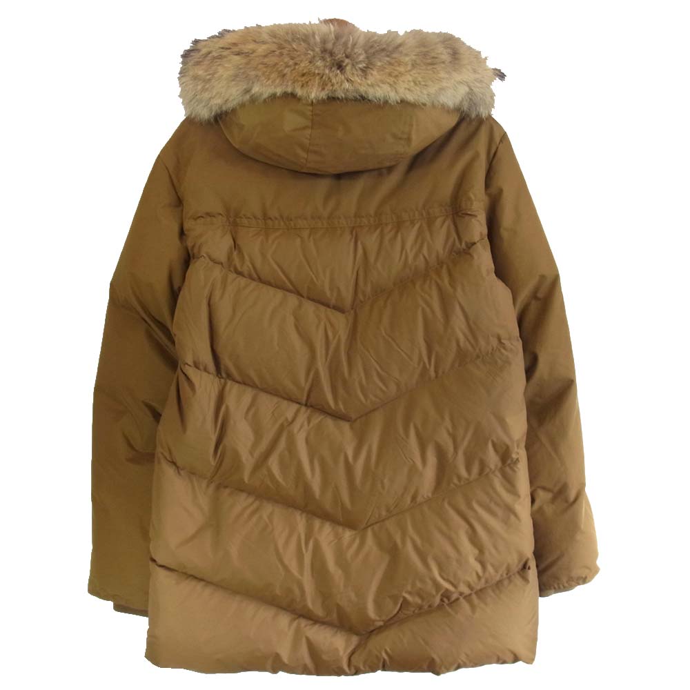 WOOLRICH ウールリッチ WOOLRICH LOGO ARCTIC PARKA DF ロゴ アークティック パーカ ブラウン系 M【新古品】【未使用】【中古】