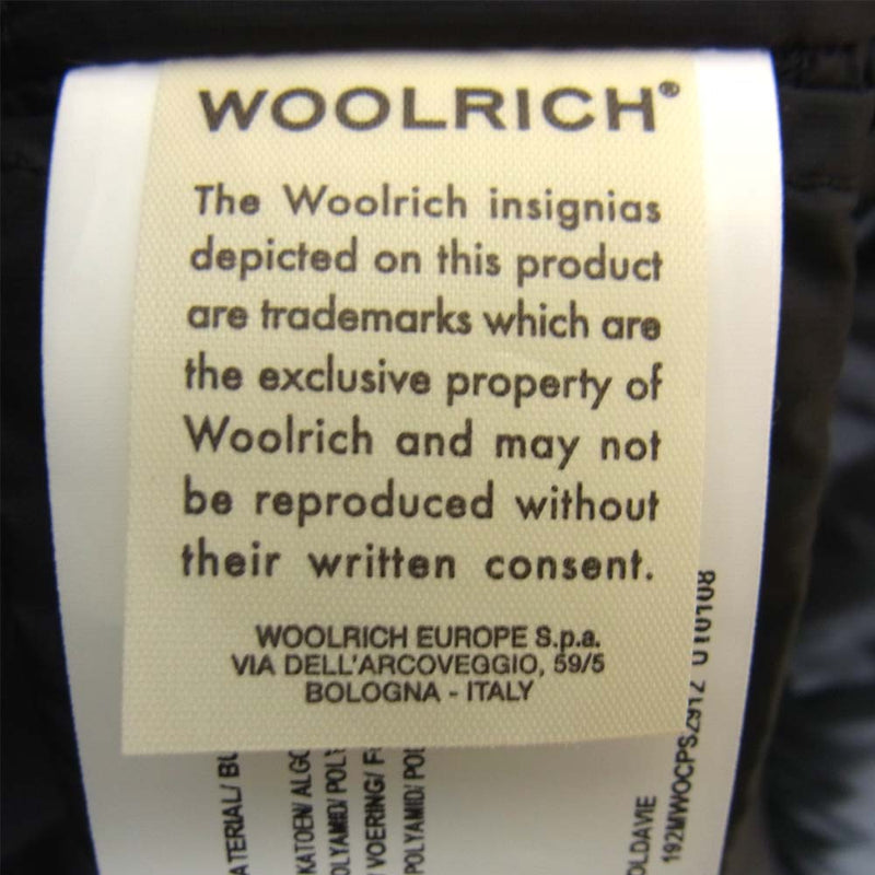 WOOLRICH ウールリッチ WOCPS2912 ARCTIC PARKA アークティック パーカ  ブラック系 M【新古品】【未使用】【中古】