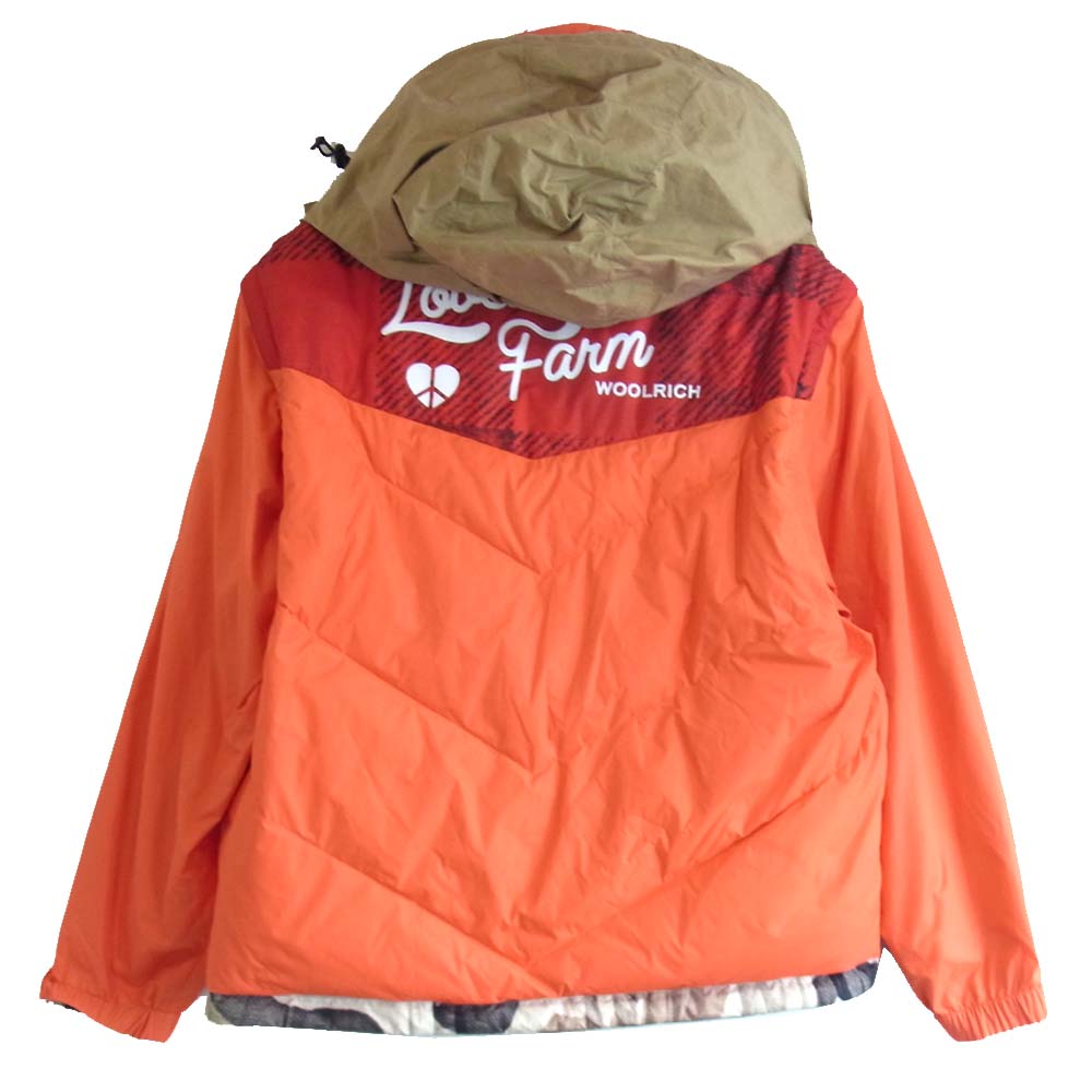 WOOLRICH ウールリッチ WOCPS2841 LOVELAND LW DOWN PRINTED ラブランド ダウン プリント ジャケット オレンジ系 M【新古品】【未使用】【中古】
