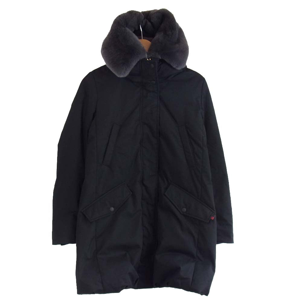 WOOLRICH ウールリッチ COCOON PARKA コクーン パーカ ブラック系 S【新古品】【未使用】【中古】