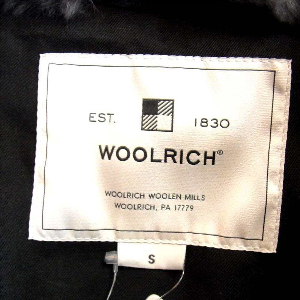 WOOLRICH ウールリッチ COCOON PARKA コクーン パーカ ブラック系 S【新古品】【未使用】【中古】
