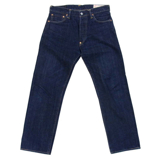 EVISU エヴィス 2000 ボタンフライ 道楽 赤耳 デニム インディゴブルー系 32【中古】