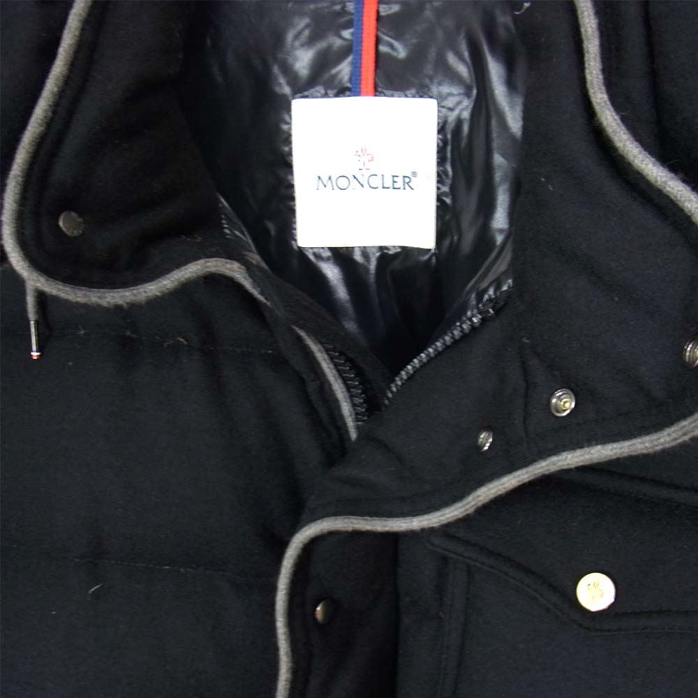 MONCLER モンクレール BRESLE ブレスル ダウンジャケット ブラック系 5【中古】