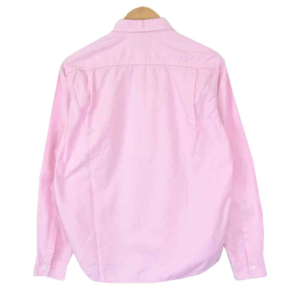 COMME des GARCONS HOMME コムデギャルソンオム AD07 コットン オックスフォード BD 長袖シャツ ピンク系 S【中古】