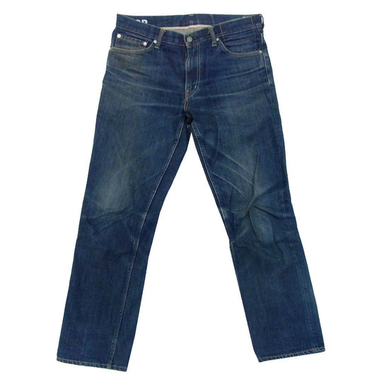 VISVIM ビズビム social sculpture 03 インディゴブルー系 W34相当【中古】