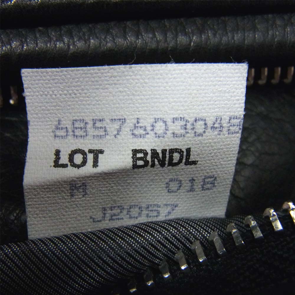 Supreme シュプリーム 17SS USA製 SCHOTT ショット Leather Work Jacket レザー ワーク ジャケット ブラック系 M【美品】【中古】