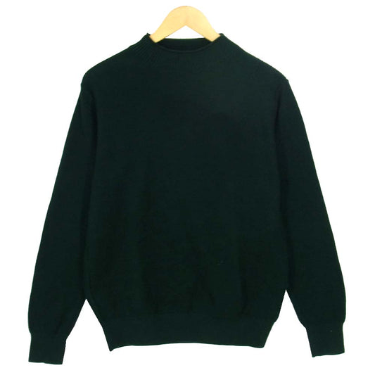 SUNSPEL サンスペル ポルトガル製 コットン ボトルネック ニット グリーン系 M【中古】