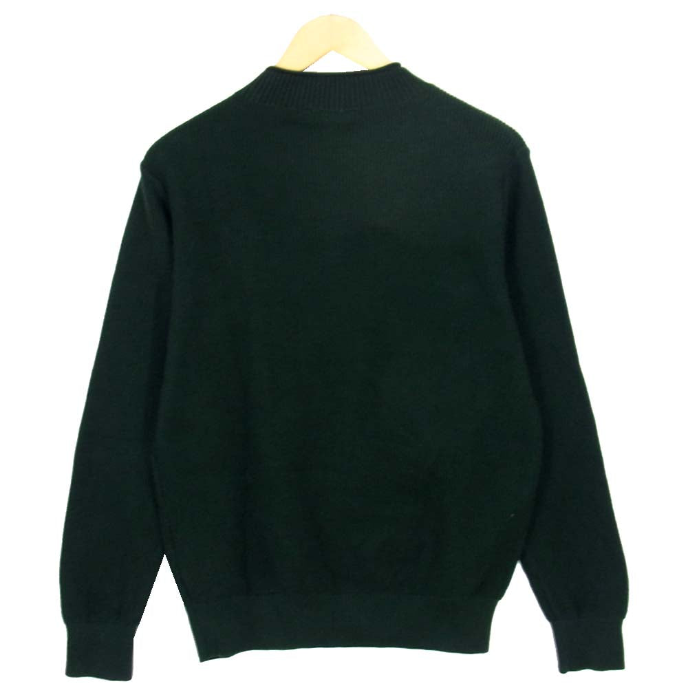 SUNSPEL サンスペル ポルトガル製 コットン ボトルネック ニット グリーン系 M【中古】