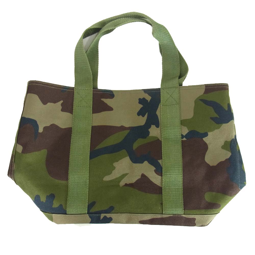 L.L.Bean エルエルビーン カモフラ トートバッグ カーキ系【中古】