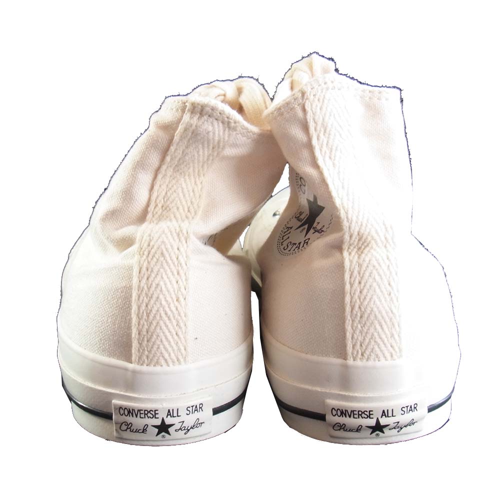 CONVERSE コンバース REACT × MHL マーガレットハウエル オールスター ハイカット オフホワイト系 26.5㎝【中古】