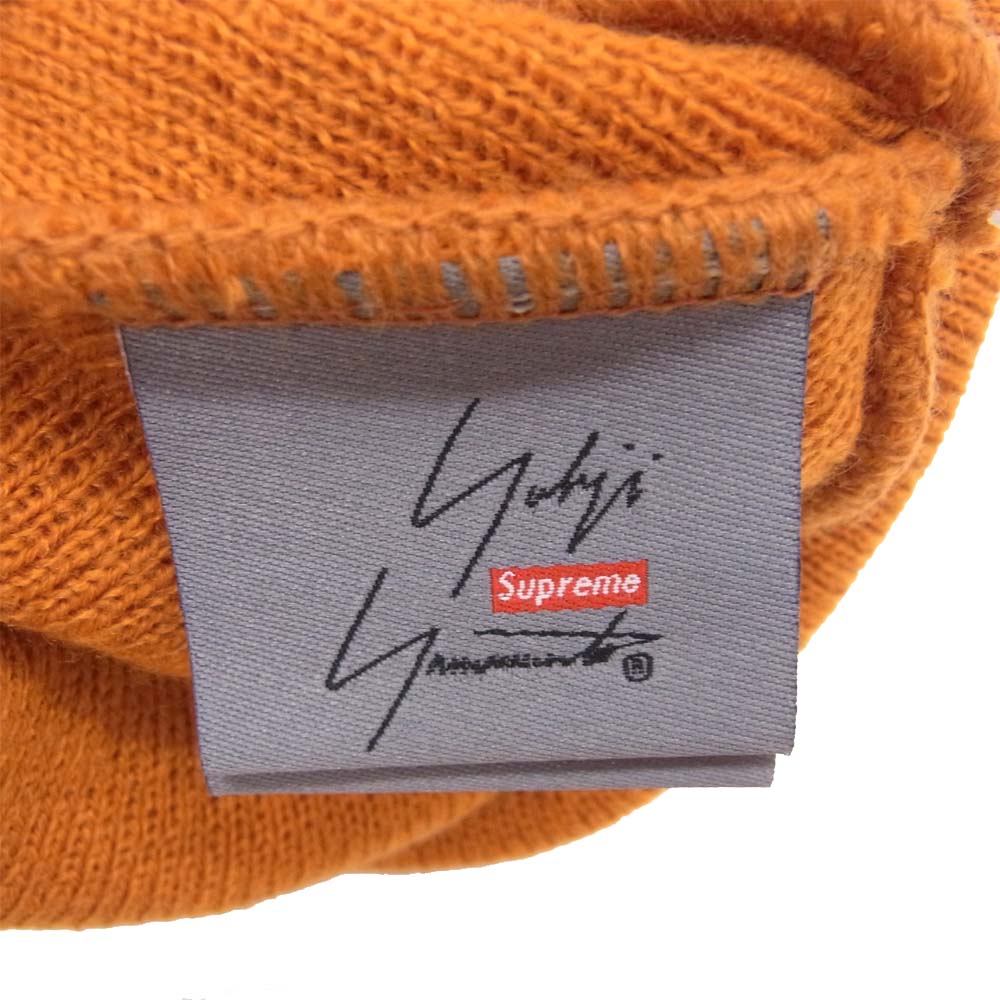 Supreme シュプリーム 20AW × Yoji Yamamoto ヨウジヤマモト New Era Beanie ニューエラ ニット キャップ オレンジ系【新古品】【未使用】【中古】
