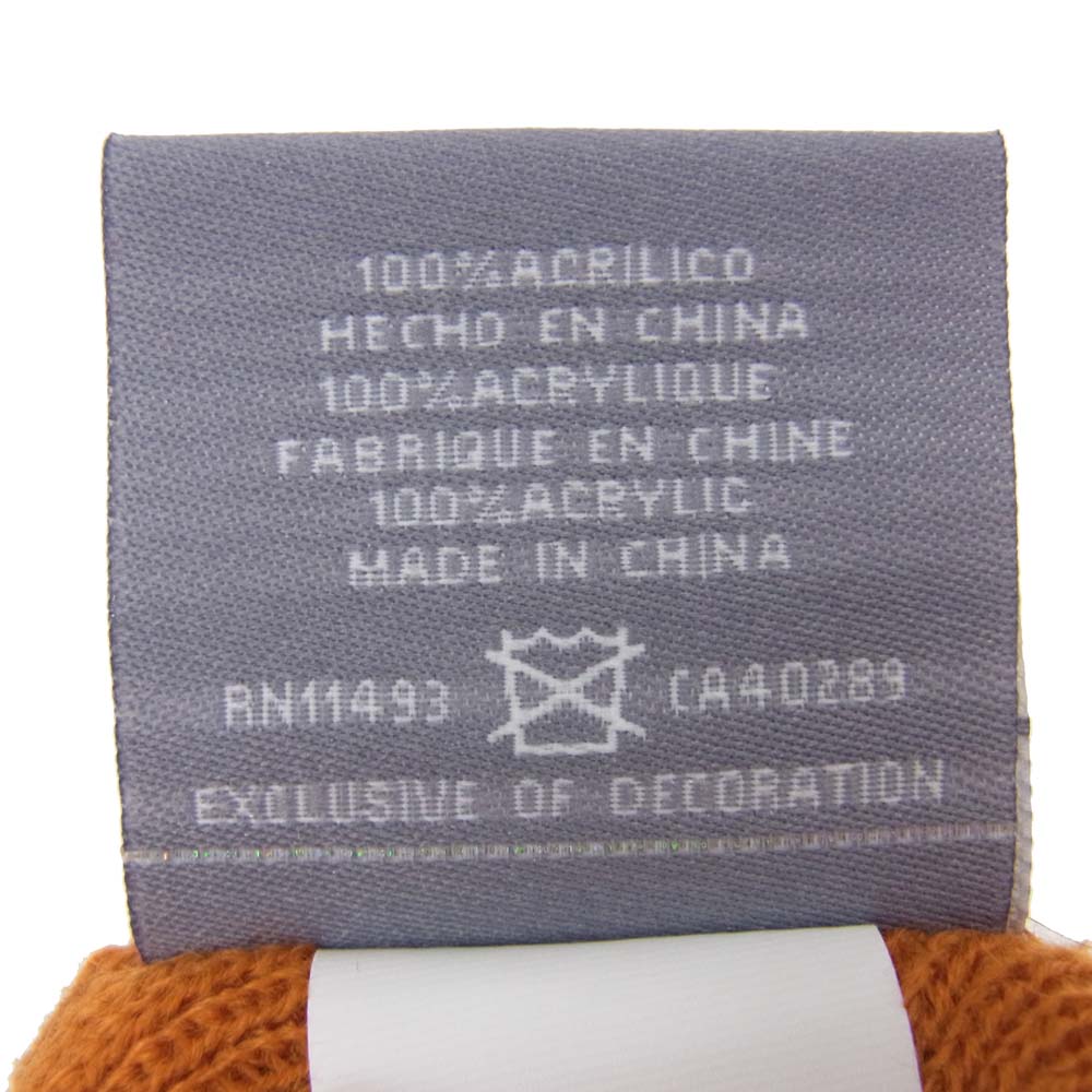 Supreme シュプリーム 20AW × Yoji Yamamoto ヨウジヤマモト New Era Beanie ニューエラ ニット キャップ オレンジ系【新古品】【未使用】【中古】