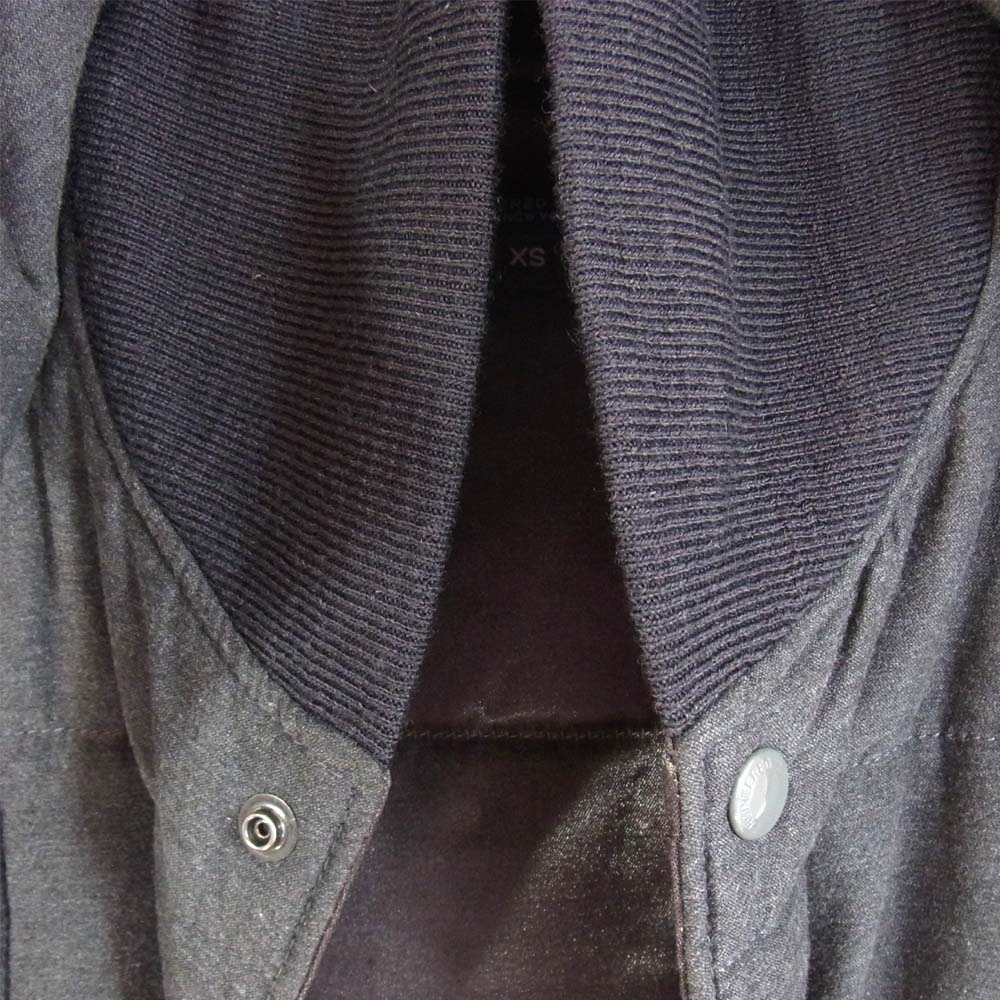 Engineered Garments エンジニアードガーメンツ PADDED VEST フード着脱可 中綿プリマロフト ベスト グレー系 XS【中古】