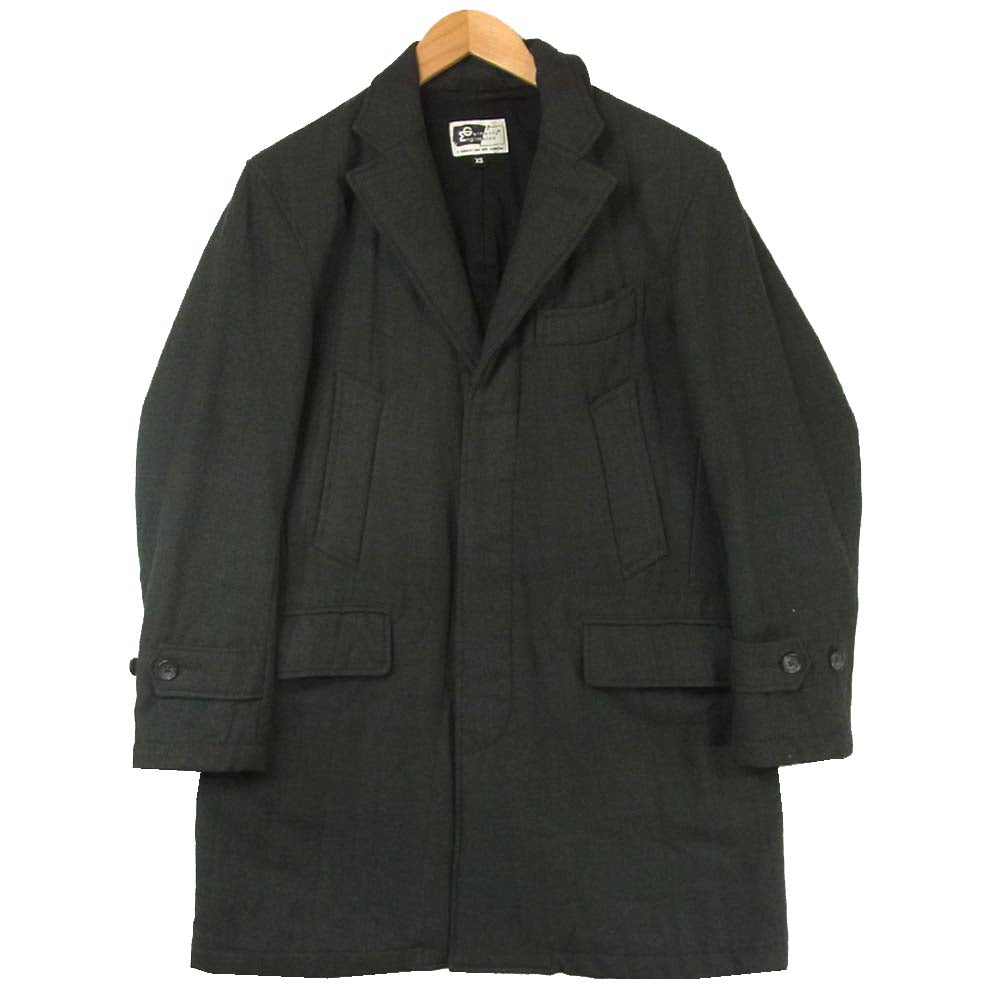 Engineered Garments エンジニアードガーメンツ Quilted Chesterfield Coat 中綿 チェスター コート グレー系 XS【中古】