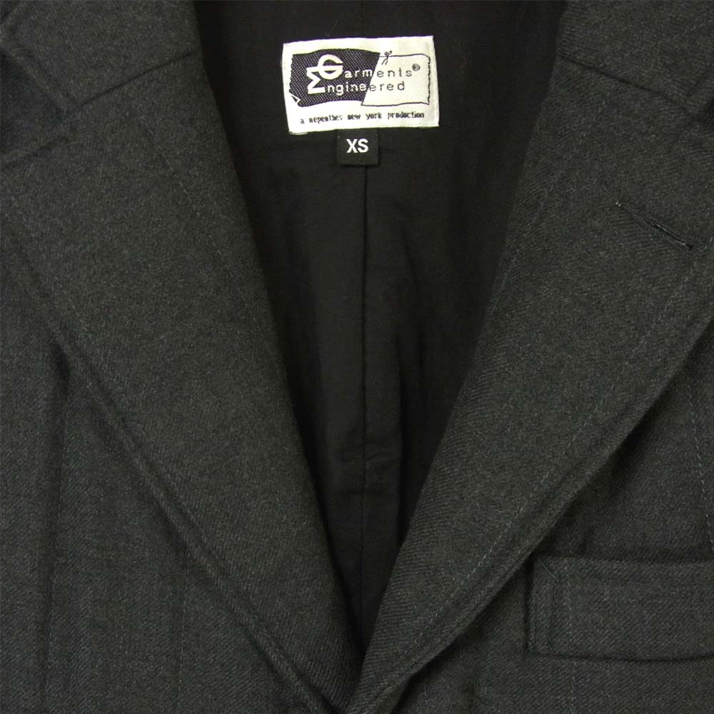 Engineered Garments エンジニアードガーメンツ Quilted Chesterfield Coat 中綿 チェスター コート グレー系 XS【中古】