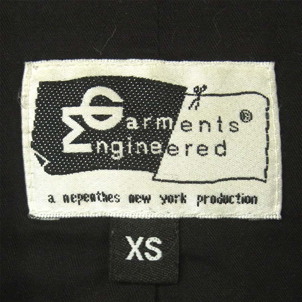 Engineered Garments エンジニアードガーメンツ Quilted Chesterfield Coat 中綿 チェスター コート グレー系 XS【中古】