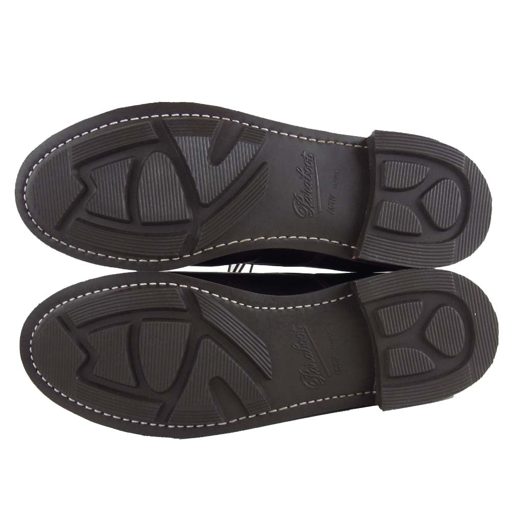 Paraboot パラブーツ 706801 CHAMBORD ACTEM MARRON LIS CAFE シャンボード マロン リス レザー ダークブラウン系 26cm【新古品】【未使用】【中古】