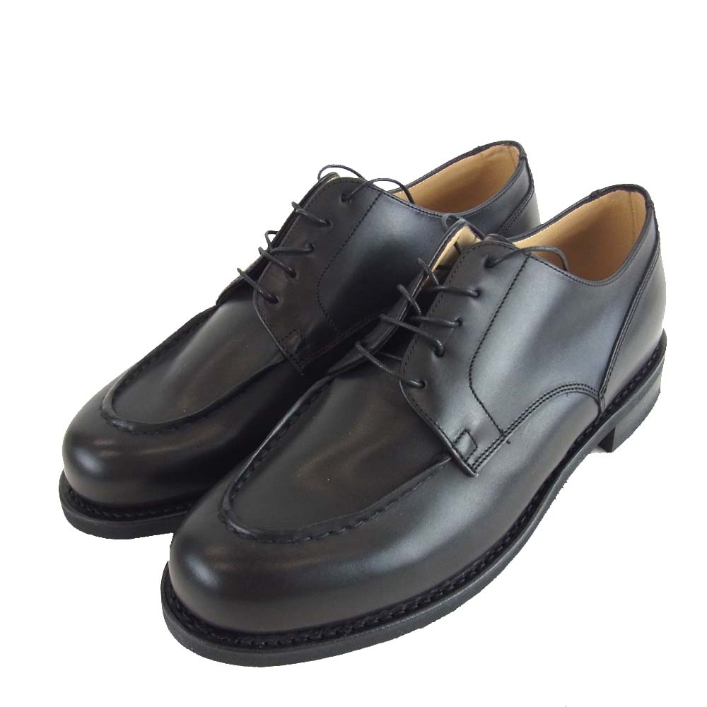 Paraboot パラブーツ 706812 CHAMBORD ACTEM NOIRE LIS NOIR シャンボード Uチップ ブラック系 26.5cm【新古品】【未使用】【中古】
