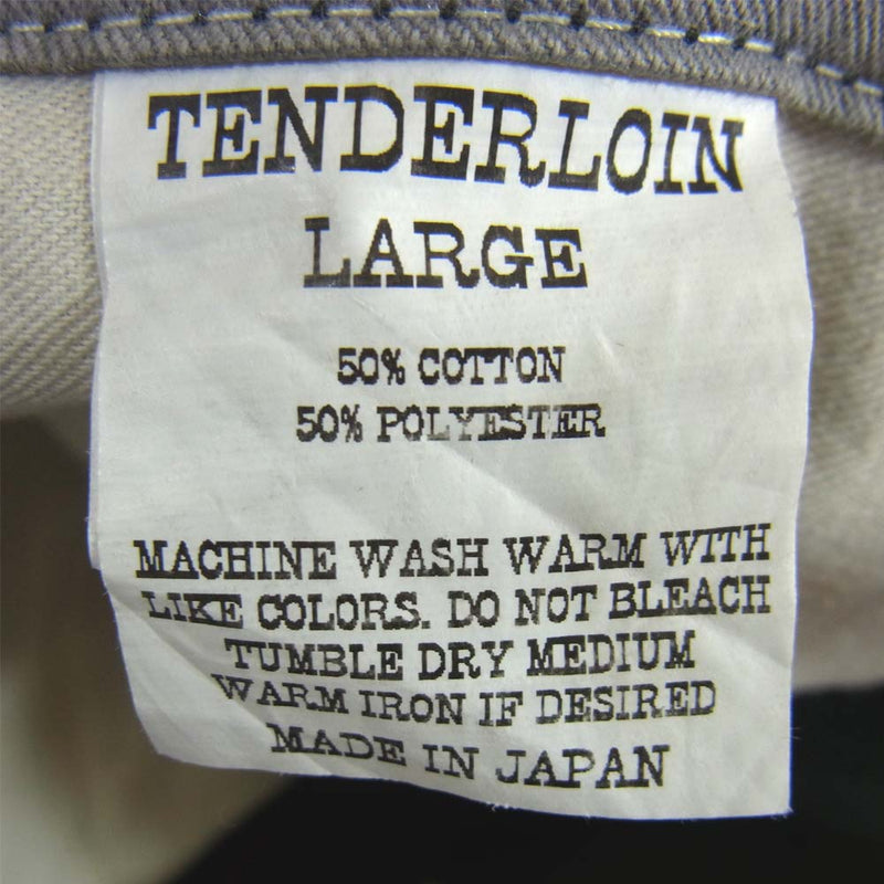TENDERLOIN テンダーロイン T-BDP T/C SHORTS ショーツ ブラック系 L【中古】