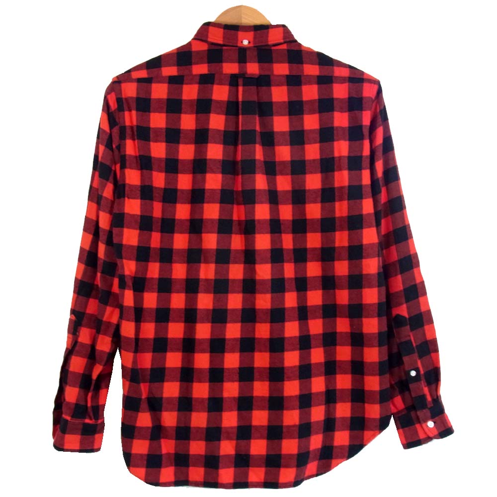 アイクベーハー MF1501LB FREED0M FIT L/S B.D BUFFALO CHECK FLANNEL SHIRTS チェック バッファロー シャツ 赤×黒 F【中古】