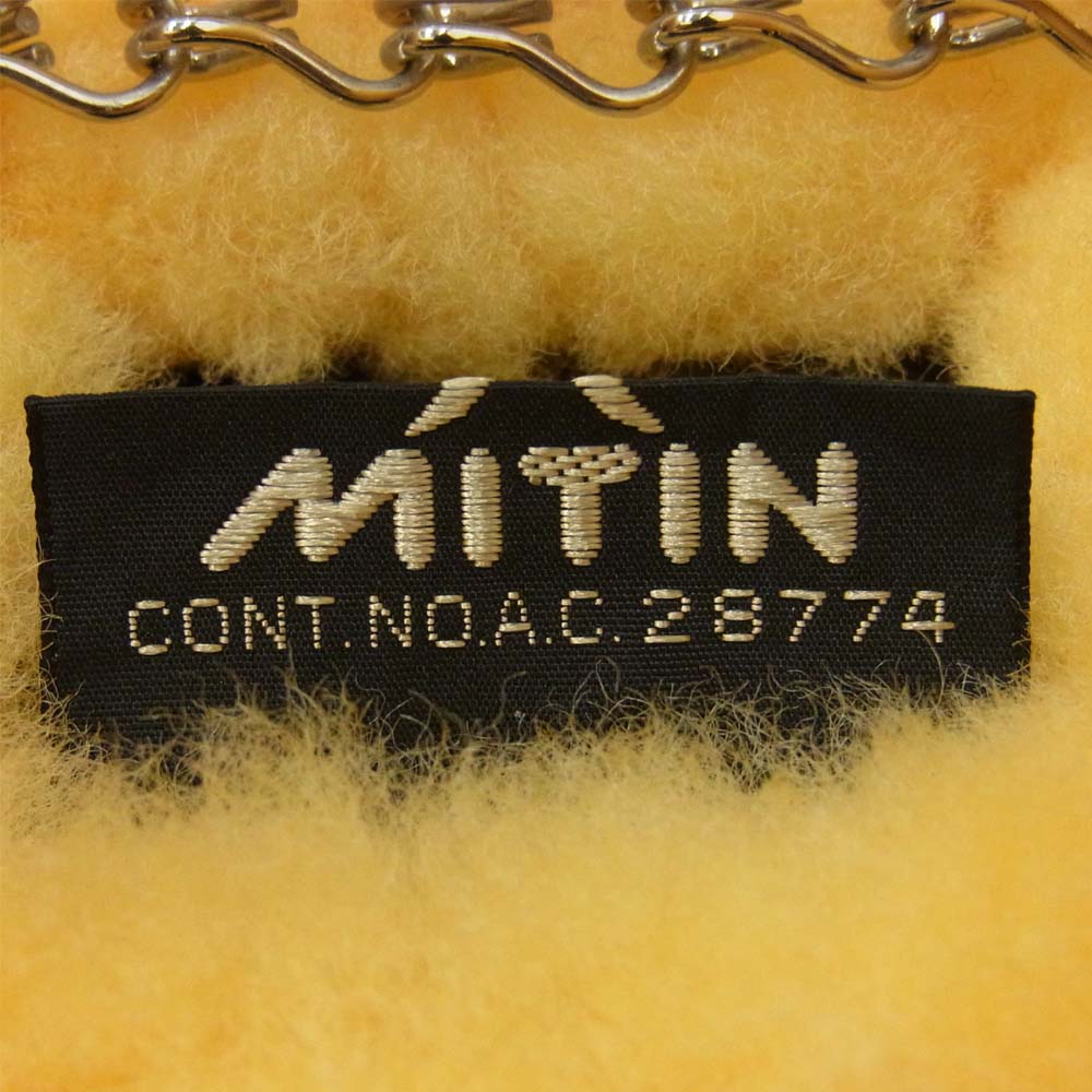 Buzz Rickson's バズリクソンズ BR80503 D-1 ROUGH WEAR CLOTHING ラフウェア 実名復刻 ムートン ボマージャケット ブラック系 L【美品】【中古】