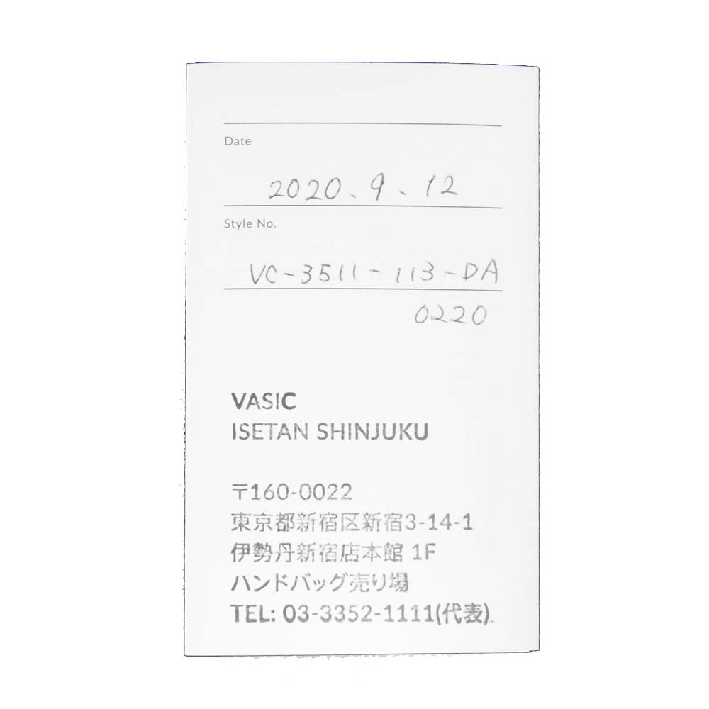 ヴァジック VC-3511-113-DA 0220 2020年伊勢丹新宿店購入品 BOND MINI LEATHER ボンド ミニ レザー ハンドバッグ ホワイト系【極上美品】【中古】