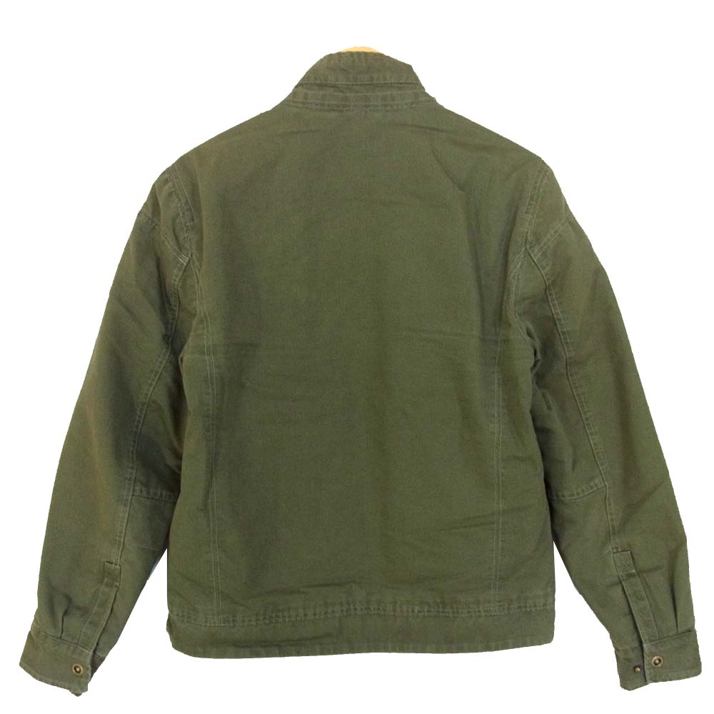 L.L.Bean エルエルビーン 裏地ブランケット 襟ボア ジャケット カーキ系 M【中古】