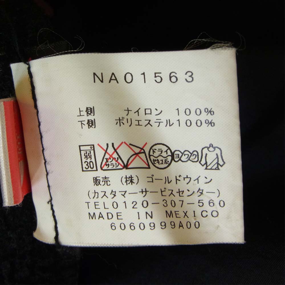 THE NORTH FACE ノースフェイス NA01563 DENALI JACKET デナリ フリース ジャケット ブラック系 XL【中古】