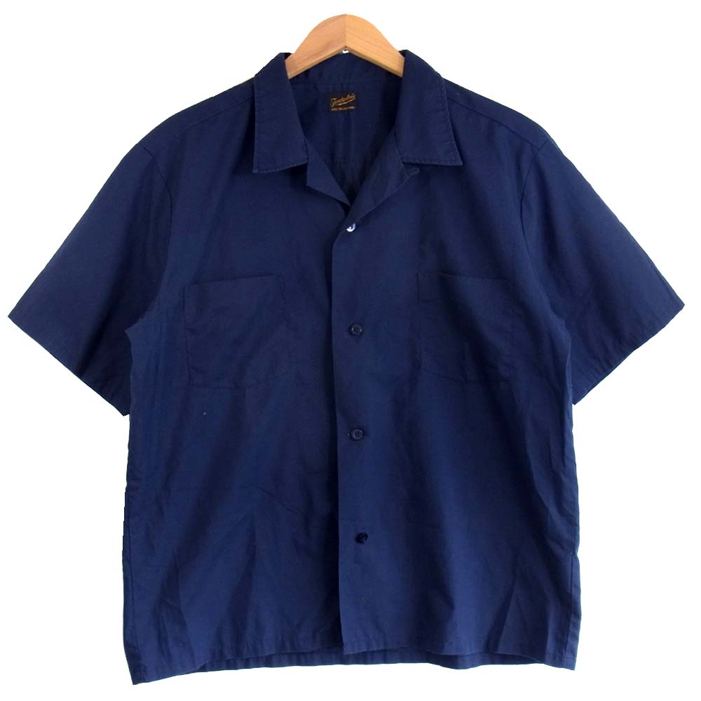 TENDERLOIN テンダーロイン T-T/C SOLID SHT S/S ネイビー系 L【中古】