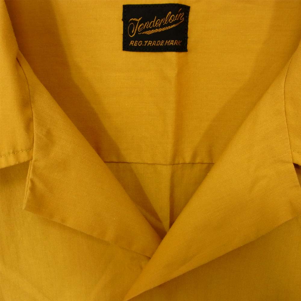 TENDERLOIN テンダーロイン T-T/C SOLID SHT S/S イエロー系 L【中古】