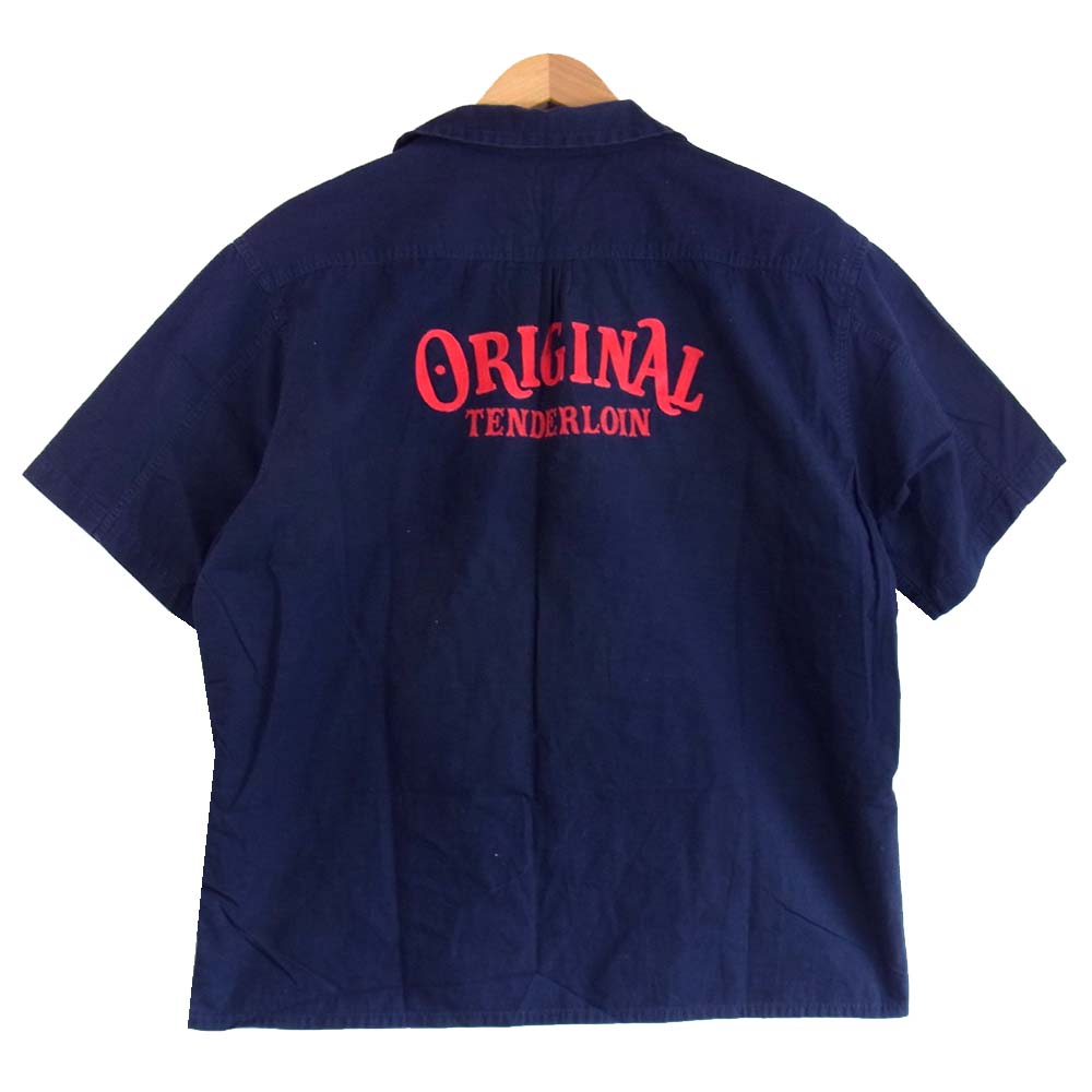 TENDERLOIN テンダーロイン T-G.S SHT S/S ネイビー系 L【中古】