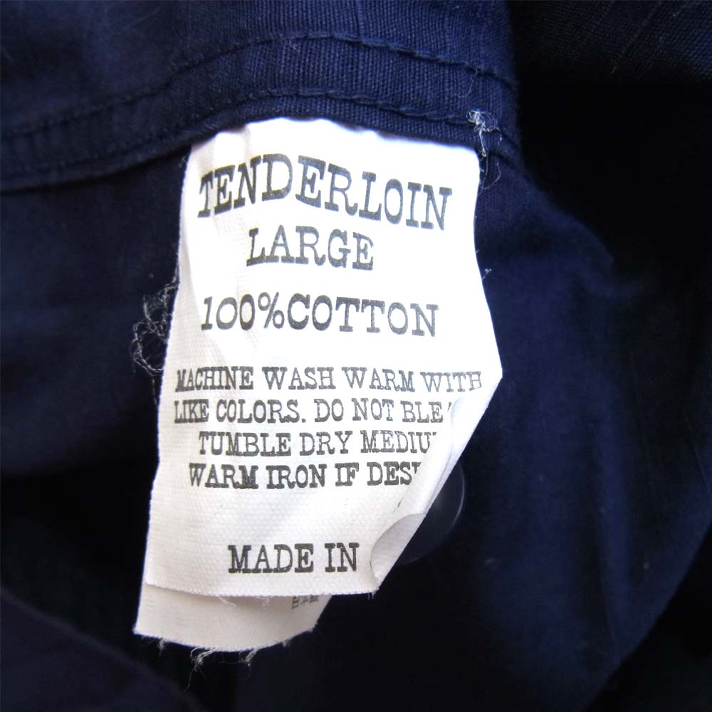 TENDERLOIN テンダーロイン T-G.S SHT S/S ネイビー系 L【中古】