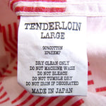 TENDERLOIN テンダーロイン T?CHECK SHT C S/S チェック 赤×白 L【中古】