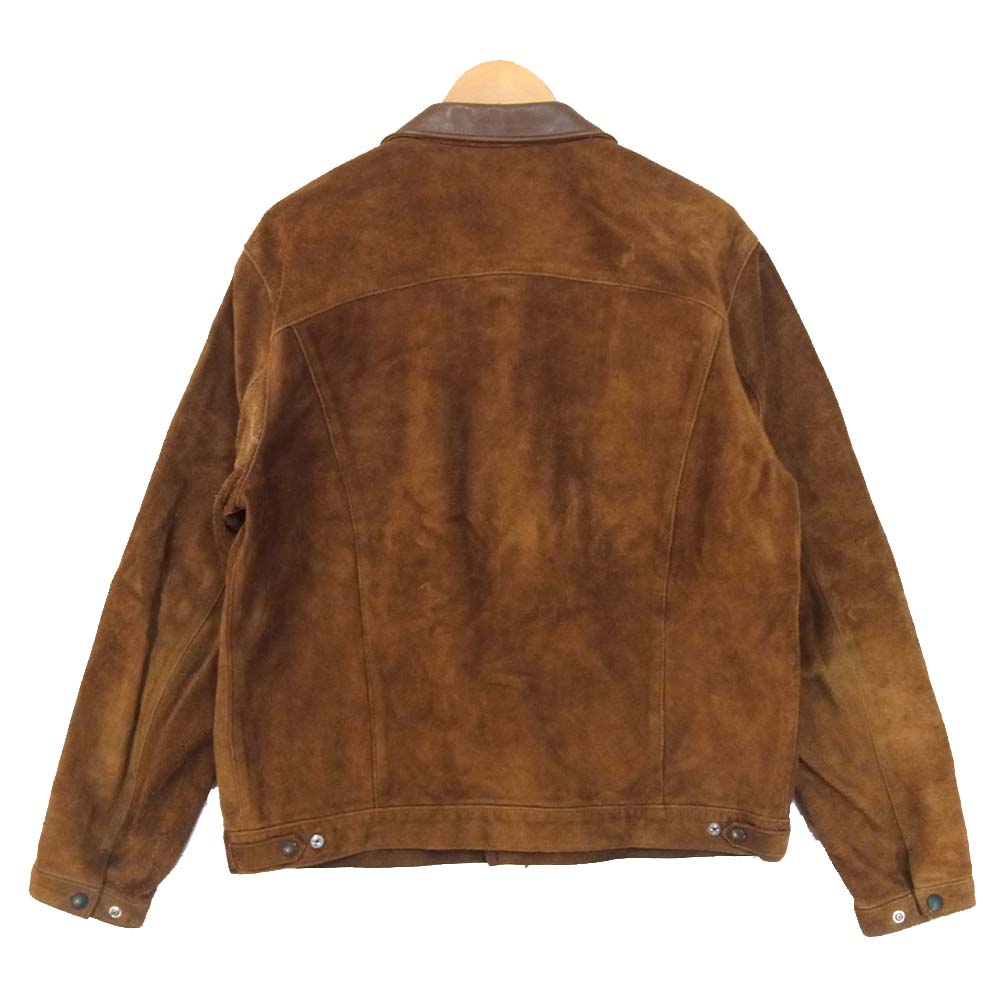 TENDERLOIN テンダーロイン T-O.G.L. 3RD BS JKT スエード OGL レザー ジャケット ブラウン系 L【中古】