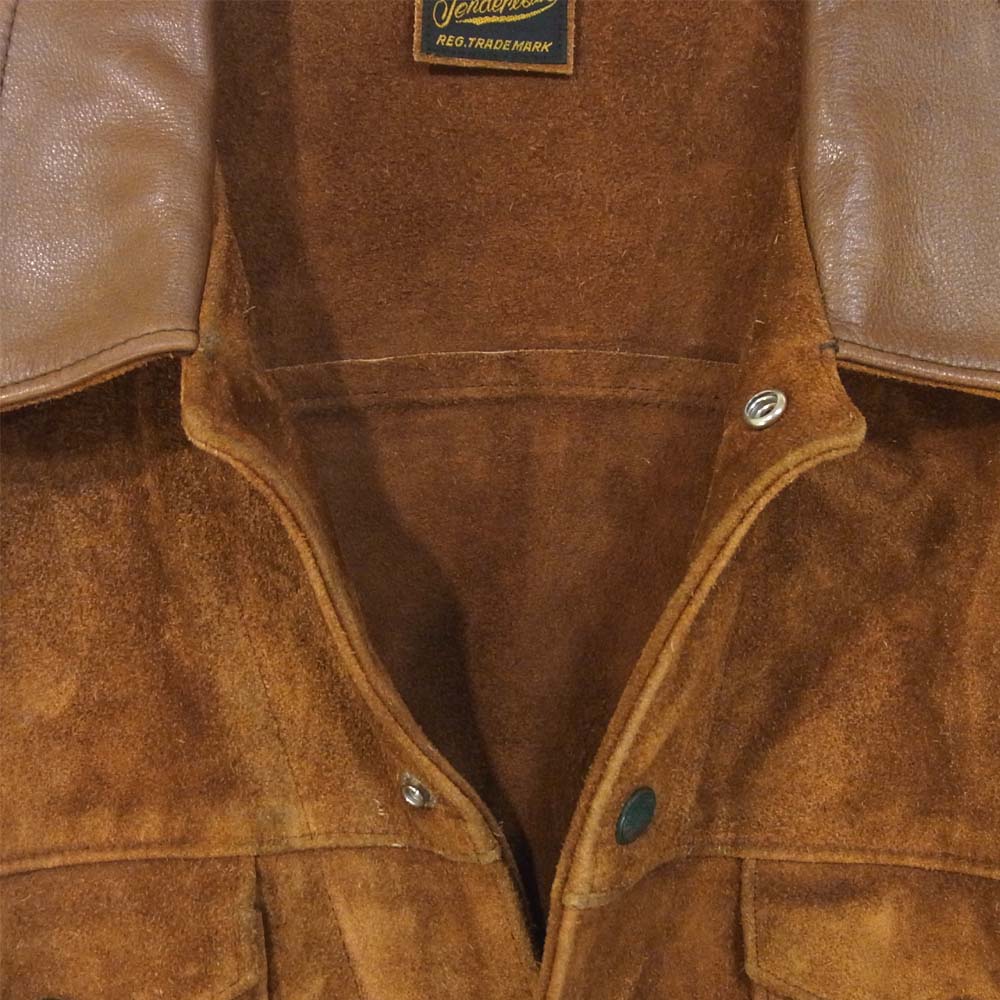TENDERLOIN テンダーロイン T-O.G.L. 3RD BS JKT スエード OGL レザー ジャケット ブラウン系 L【中古】