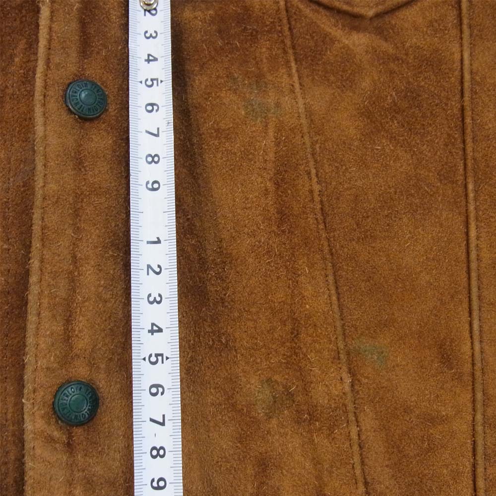 TENDERLOIN テンダーロイン T-O.G.L. 3RD BS JKT スエード OGL レザー ジャケット ブラウン系 L【中古】