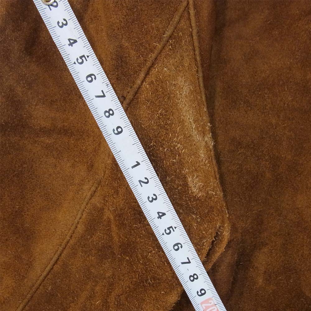 TENDERLOIN テンダーロイン T-O.G.L. 3RD BS JKT スエード OGL レザー ジャケット ブラウン系 L【中古】