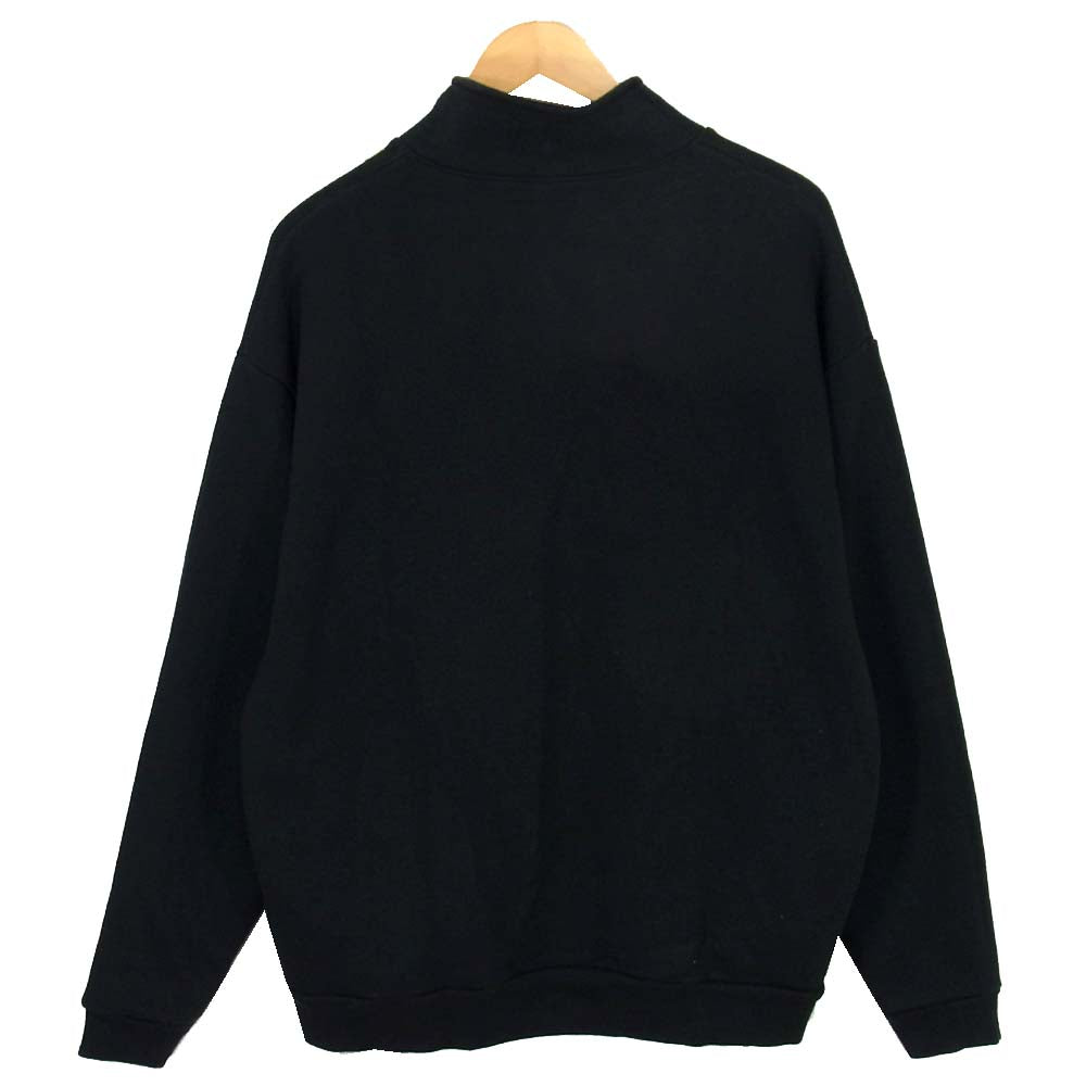 ウィンダンシー 19AW WDS-19A-SW-04 WDS HALF ZIP SWEAT SHIRT ブラック系 L【新古品】【未使用】【中古】
