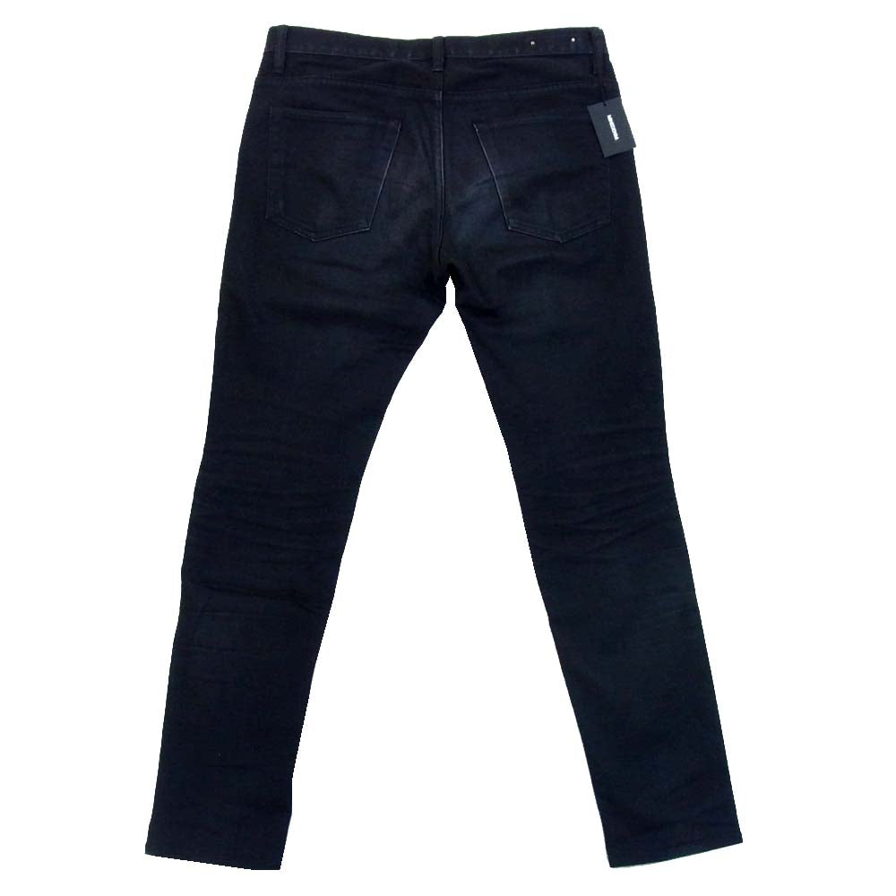 マインデニム FPK107NKS-91-322 S.Slim STR 5pocket KST ダメージ加工 デニム パンツ ブラック系 32【中古】